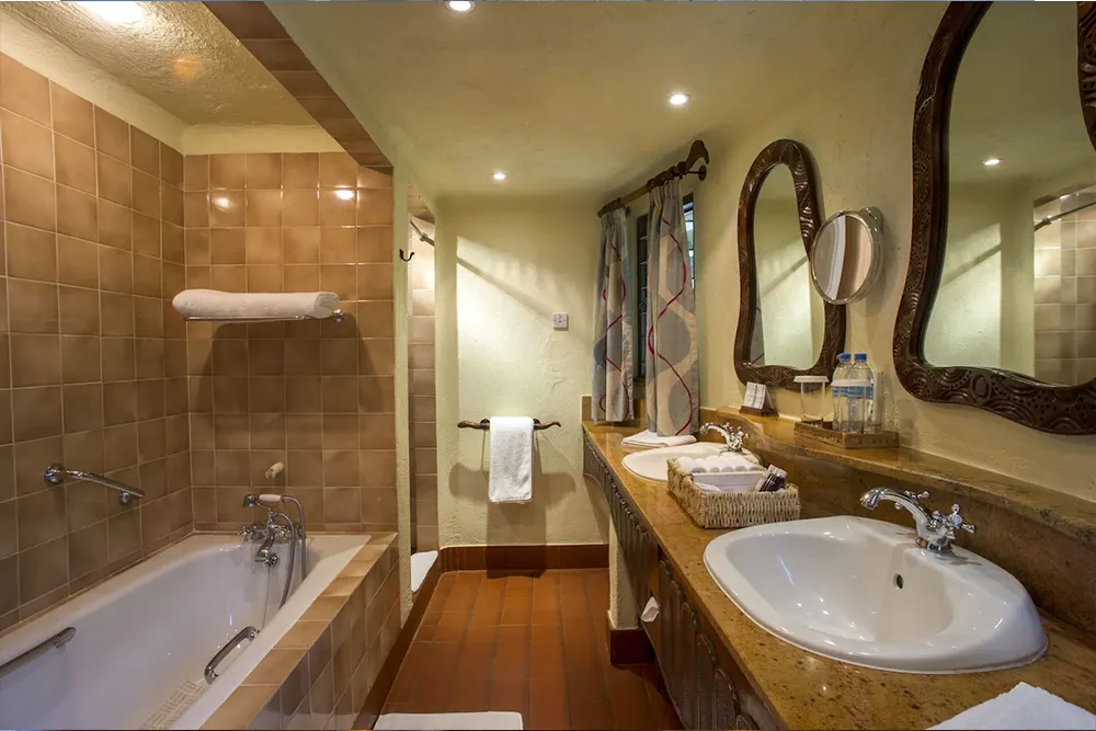 Wash room - Manyara Serena Safari Lodges